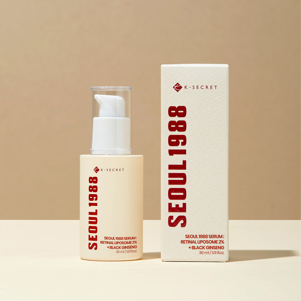 SEOUL 1988 Serum : Retinal Liposome 2% + Black Ginseng 30ml