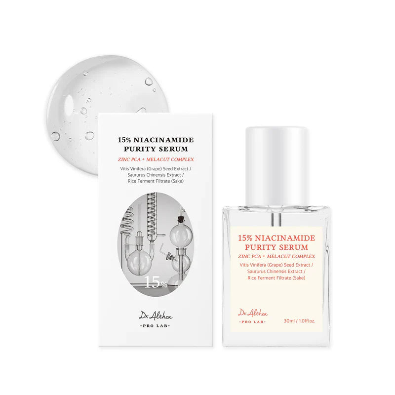 Dr.Althea 15% Niacinamide Purity Serum (Suero Purificante y Aclarante) 30ml
