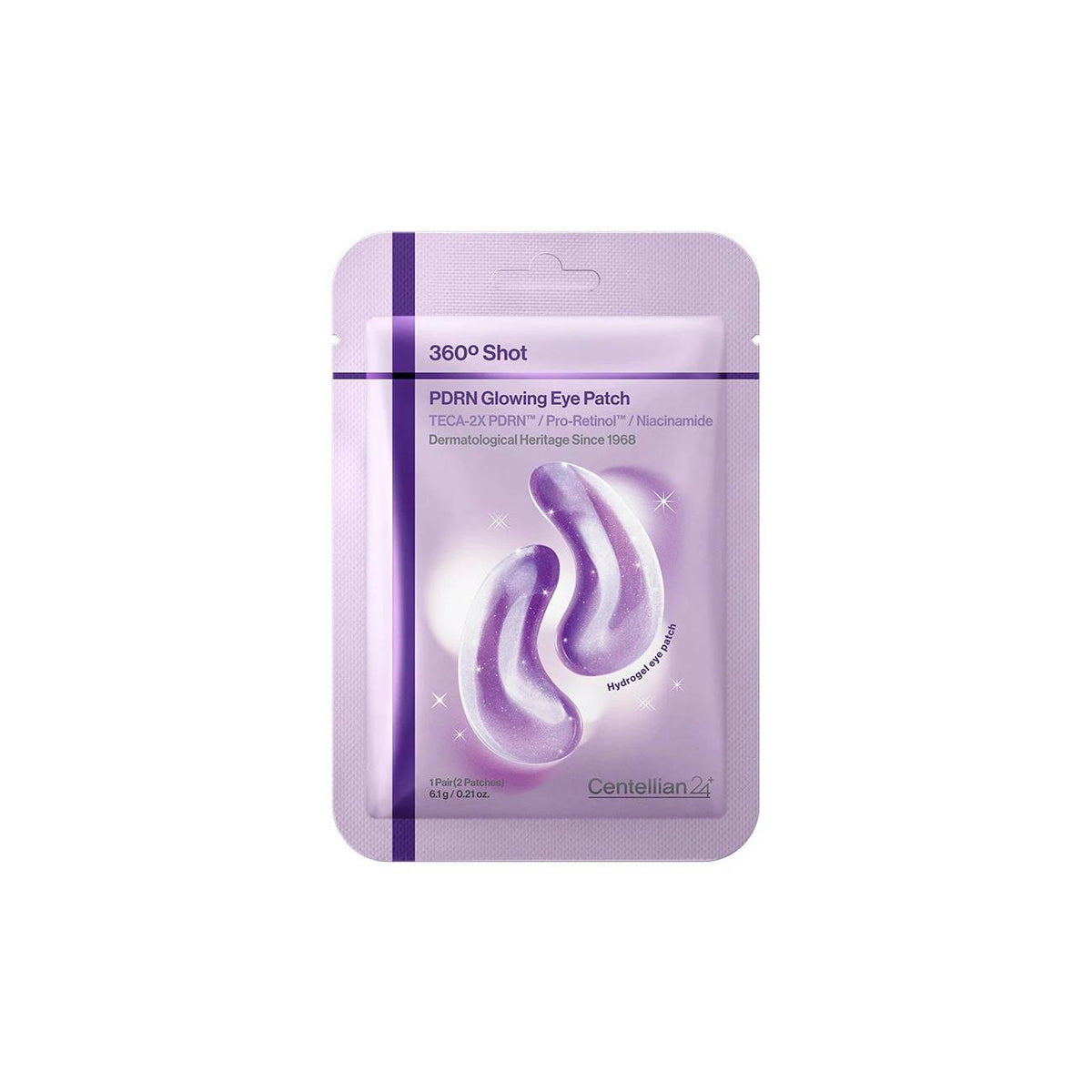 Centellian24 - 360º Shot PDRN Glowing Eye Patch (Parches para Contorno de Ojos) 6 pares