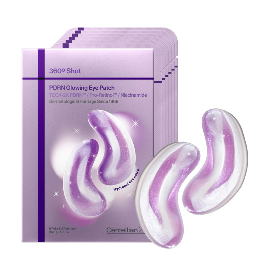 Centellian24 - 360º Shot PDRN Glowing Eye Patch (Parches para Contorno de Ojos) 6 pares